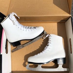 White Ice Skates